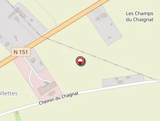 Carte de Menuiserie Michel Bailly à Déols