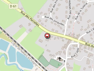 Carte de Cure De Marmagne à Marmagne