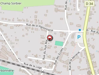 Carte de Café Du Centre à Saint-léger-des-vignes