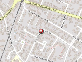 Carte de Réseau D'aide Spécialisée à Challans