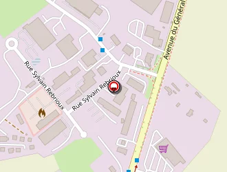 Carte de Autour De La Plaque à Déols