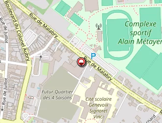 Carte de Audureau Brossard à Bressuire