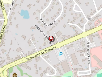 Carte de Pôle Emploi Bressuire à Bressuire