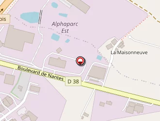 Carte de Fauchereau à Bressuire