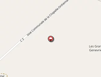 Carte de Mairie à Chapelle-orthemale (la)