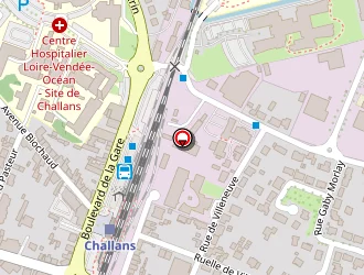 Carte de Secours Catholique à Nantes