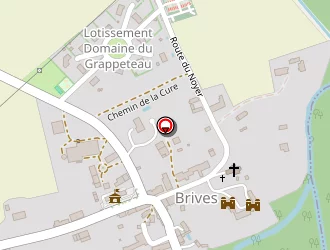 Carte de Mairie De Brives à Brives