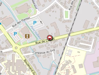 Carte de Aria 85 (association Réadaptation Intégration Accompagnée) à Challans