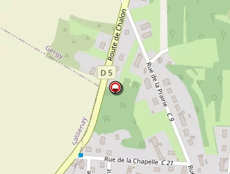 Carte de Da Silva Michel à Gergy