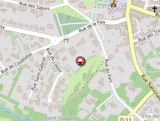 Carte de Mandin Faustine à Saint-fulgent