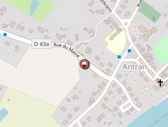 Carte de Menuiserie Girard à Antran