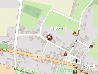 Carte de Cafe Des Fleurs à Azay-le-ferron