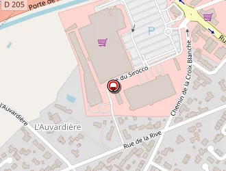 Carte de Centre E Leclerc à Challans