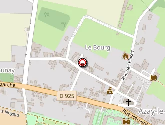 Carte de La Poste à Azay-le-ferron