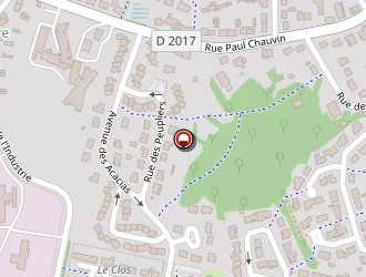 Carte de La Poste à Saint-fulgent