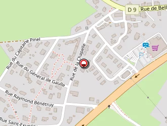 Carte de E . Z Beauté à Frasne