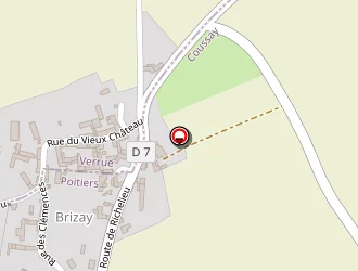 Carte de Dufour Luc à Coussay