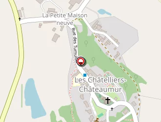 Carte de Pasquier à Châtelliers-châteaumur (les)