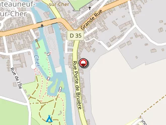 Carte de Camping à Châteauneuf-sur-cher