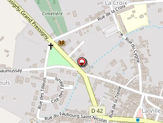 Carte de Brand Simon à Preuilly-sur-claise