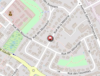 Carte de Subway à Herbiers (les)