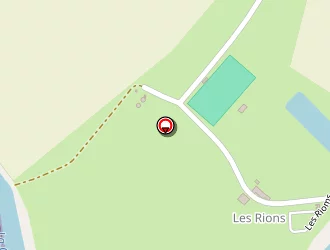 Carte de Camping Les Rioms à Barrou