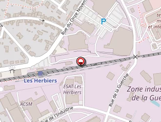 Carte de Conseil Général à Herbiers (les)