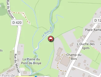 Carte de Antiquites Du Mesvrin à Broye