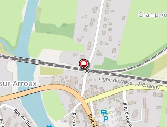 Carte de Journeau à Étang-sur-arroux