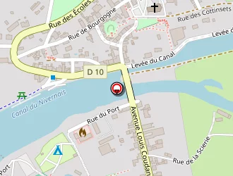 Carte de Gosset à Cercy-la-tour