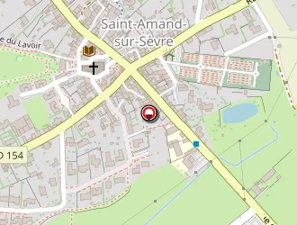 Carte de Drapeau à Saint-amand-sur-sèvre