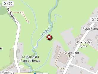 Carte de Nectoux Bâtiement à Broye