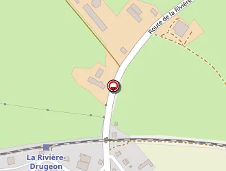 Carte de Halte Hair Natte Tifs à Rivière-drugeon (la)