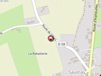 Carte de Testé Christophe à Saulnay