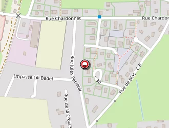 Carte de Varrault Menuiserie à Gergy