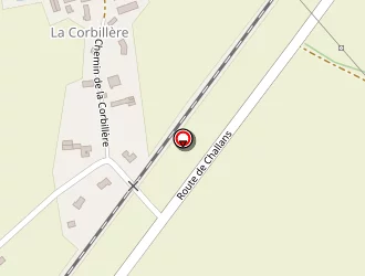 Carte de La Corbillère à Garnache (la)