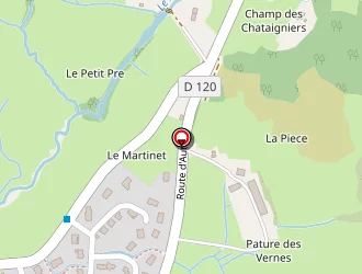 Carte de Zone De Loisirs à Broye