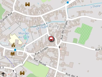 Carte de Salle Polyvalente à Rully