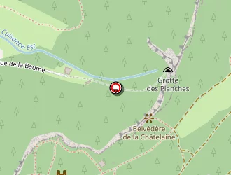 Carte de Sequoia Hotel à Châtelaine (la)