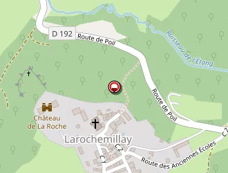 Carte de Casenave à Larochemillay