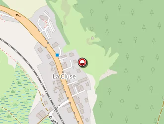 Carte de Decreuse à Cluse-et-mijoux (la)