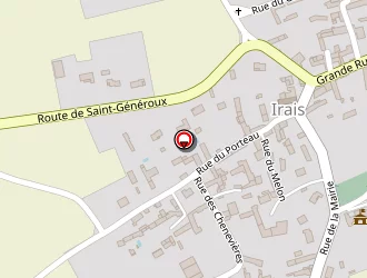 Carte de Chabosseau François à Irais