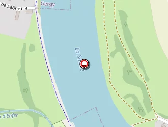 Carte de Sas La Halte à Gergy