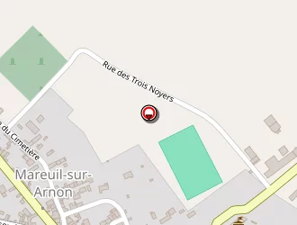 Carte de La Poste à Mareuil-sur-arnon