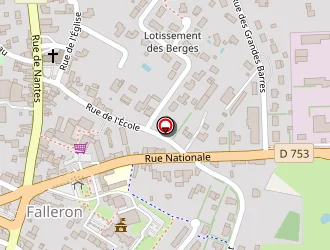 Carte de Les Mille Souhaits à Falleron