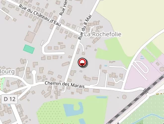 Carte de Bude Frédéric à Neuvy-pailloux