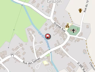 Carte de Ecole Maternelle à Grozon