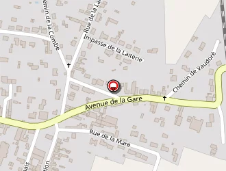 Carte de Godet à Saint-varent