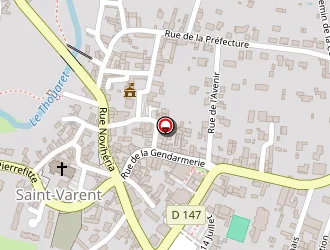 Carte de L'insolite à Saint-varent