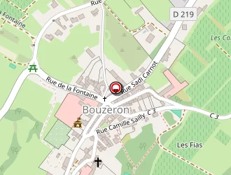 Carte de Dominique Xavier à Bouzeron